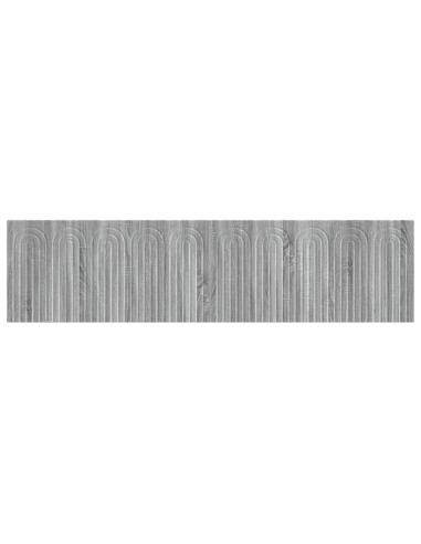 Testiera da Muro ALKMAAR Sonoma grigio Legno ingegnerizzato