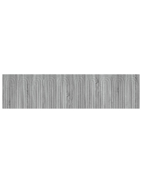 Testiera da Muro ALKMAAR Sonoma grigio Legno ingegnerizzato