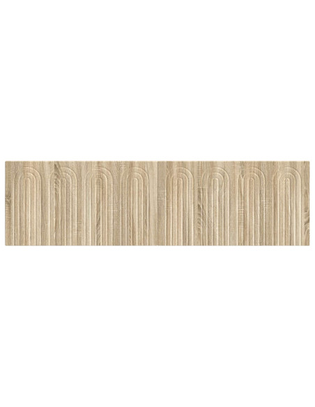 Testiera da Muro ALKMAAR Rovere Sonoma Legno ingegnerizzato