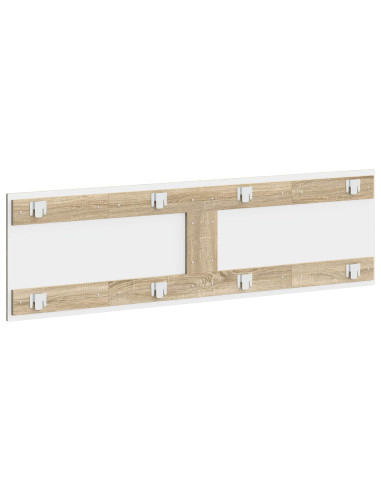 Testiera da Muro ALKMAAR Rovere Sonoma Legno ingegnerizzato