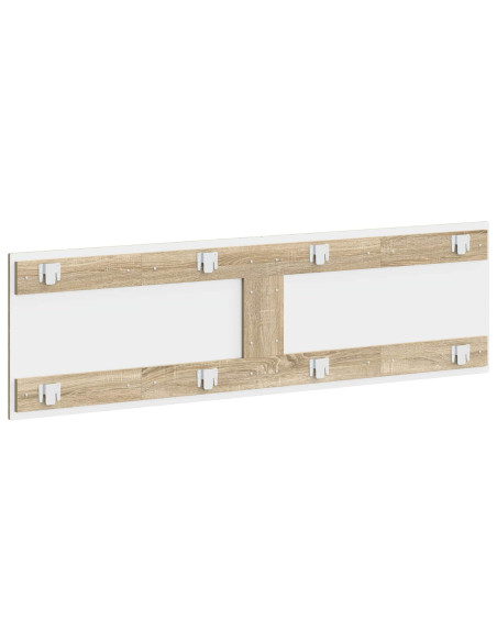 Testiera da Muro ALKMAAR Rovere Sonoma Legno ingegnerizzato