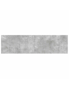 Testiera da Muro ALKMAAR Grigio Cemento Legno ingegnerizzato 2