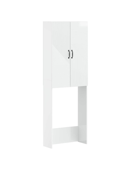 Mobile Bagno HAARLEM Bianco Lucido 66 x 25,5 x 190 cm