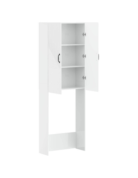 Mobile Bagno HAARLEM Bianco Lucido 66 x 25,5 x 190 cm