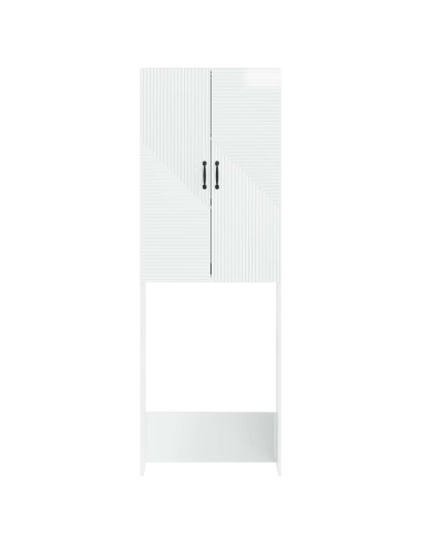 Mobile Bagno HAARLEM Bianco Lucido 66 x 25,5 x 190 cm