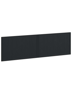 Testiera da Muro EDE Nero Legno ingegnerizzato