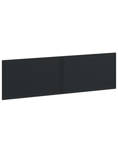 Testiera da Muro EDE Nero Legno ingegnerizzato