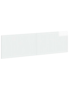 Testiera da Muro EDE Bianco Lucido Legno ingegnerizzato