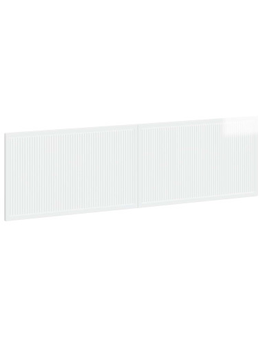 Testiera da Muro EDE Bianco Lucido Legno ingegnerizzato