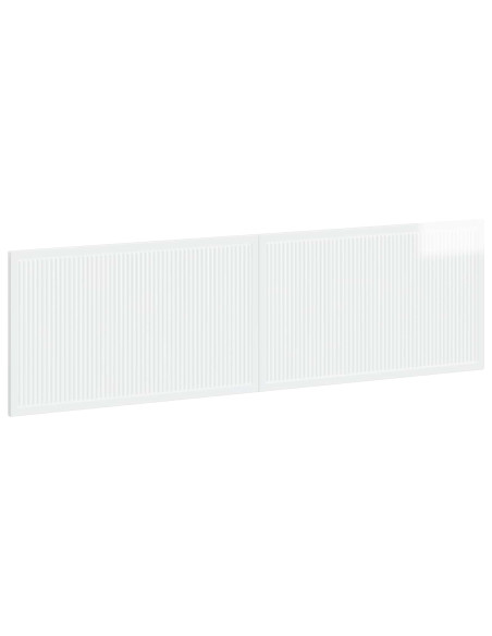 Testiera da Muro EDE Bianco Lucido Legno ingegnerizzato