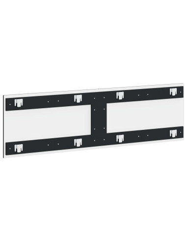 Testiera da Muro EDE Nero Legno ingegnerizzato