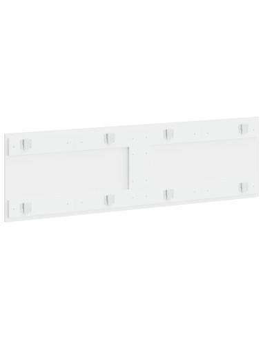 Testiera da Muro EDE Bianco Lucido Legno ingegnerizzato