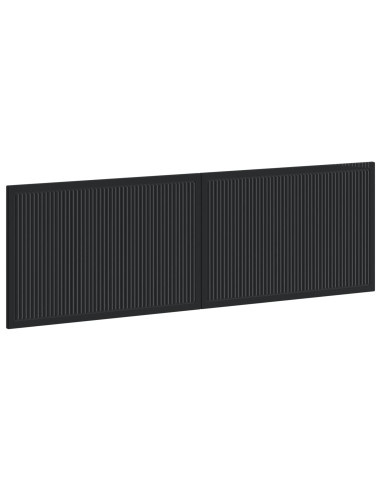 Testiera da Muro EDE Nero Legno ingegnerizzato