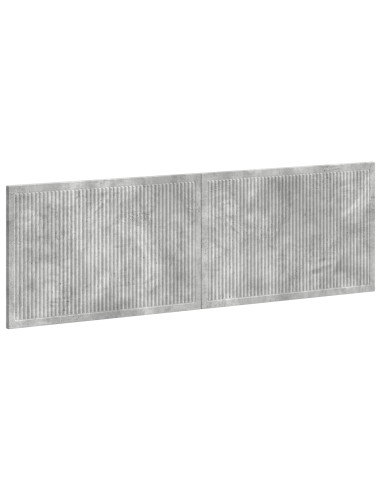 Testiera da Muro EDE Grigio Cemento Legno ingegnerizzato