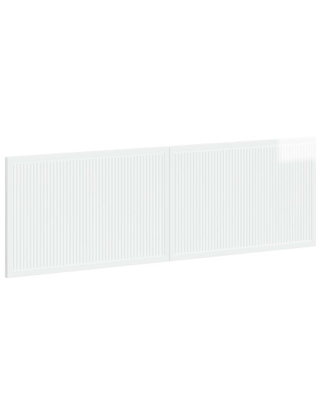 Testiera da Muro EDE Bianco Lucido Legno ingegnerizzato