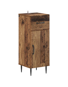 Mobiletto da Bagno HAARLEM Legno antico 30 x 31 x 80 cm