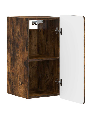 Armadio da bagno a muro ZWOLLE Rovere Fumo 30 x 31 x 63 cm