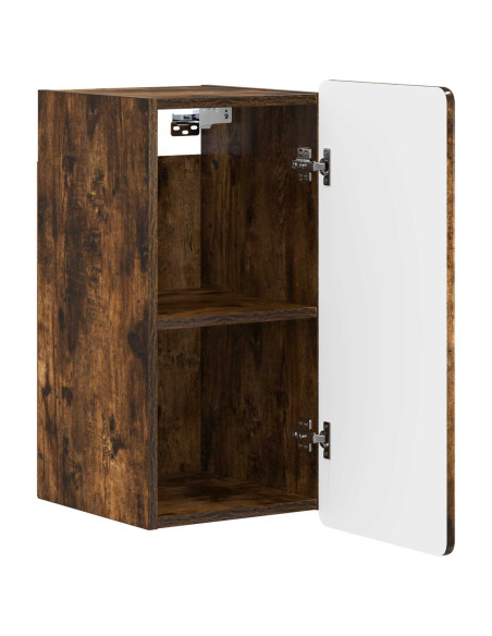 Armadio da bagno a muro ZWOLLE Rovere Fumo 30 x 31 x 63 cm