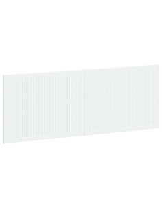 Testiera da Muro EDE Bianco Legno ingegnerizzato