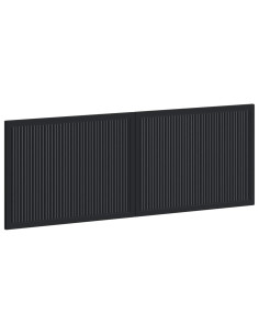 Testiera da Muro EDE Nero Legno ingegnerizzato