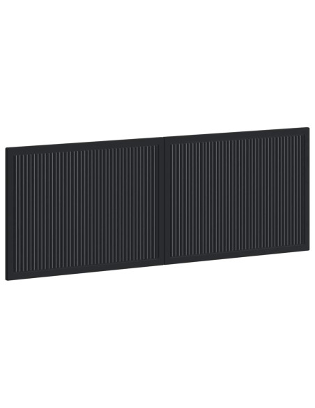 Testiera da Muro EDE Nero Legno ingegnerizzato