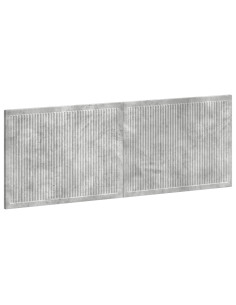 Testiera da Muro EDE Grigio Cemento Legno ingegnerizzato