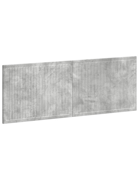 Testiera da Muro EDE Grigio Cemento Legno ingegnerizzato