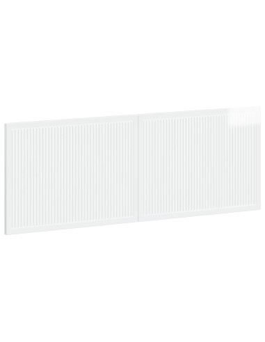 Testiera da Muro EDE Bianco Lucido Legno ingegnerizzato