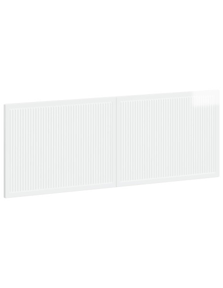 Testiera da Muro EDE Bianco Lucido Legno ingegnerizzato