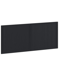 Testiera da Muro EDE Nero Legno ingegnerizzato