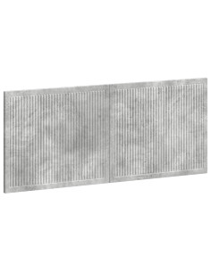 Testiera da Muro EDE Grigio Cemento Legno ingegnerizzato