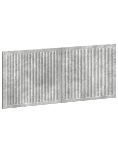 Testiera da Muro EDE Grigio Cemento Legno ingegnerizzato