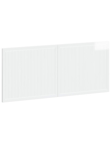 Testiera da Muro EDE Bianco Lucido Legno ingegnerizzato