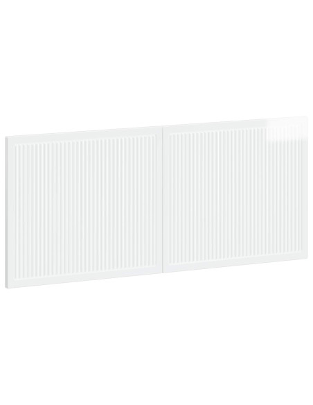 Testiera da Muro EDE Bianco Lucido Legno ingegnerizzato