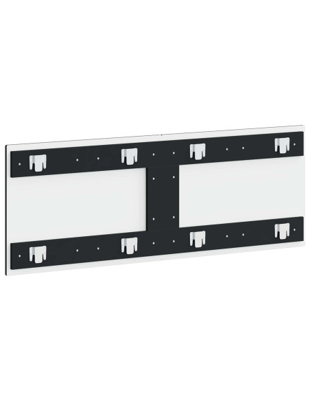 Testiera da Muro EDE Nero Legno ingegnerizzato