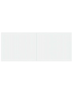 Testiera da Muro EDE Bianco Legno ingegnerizzato 2