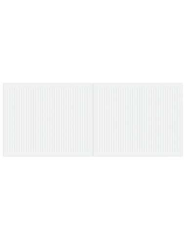 Testiera da Muro EDE Bianco Legno ingegnerizzato