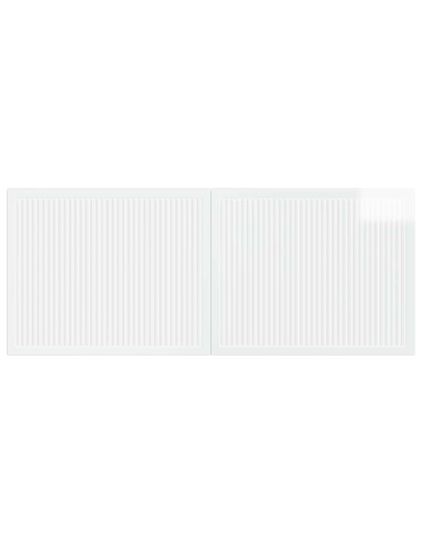 Testiera da Muro EDE Bianco Lucido Legno ingegnerizzato