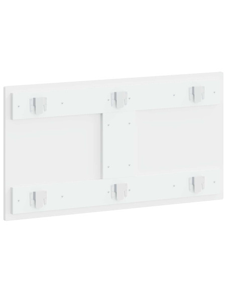 Testiera da Muro EDE Bianco Legno ingegnerizzato