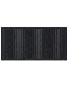 Testiera da Muro EDE Nero Legno ingegnerizzato 2