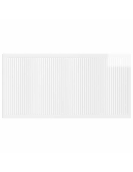 Testiera da Muro EDE Bianco Lucido Legno ingegnerizzato