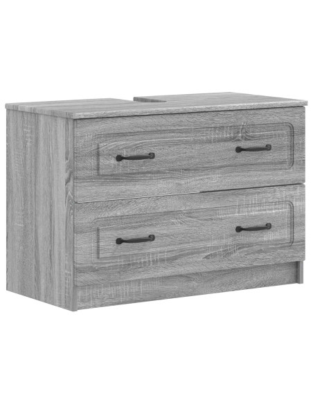Set di Mobili da Bagno da 4 Pezzi UTRECHT Sonoma grigio