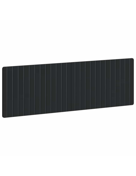 Testiera da Muro ZWOLLE Nero Legno ingegnerizzato