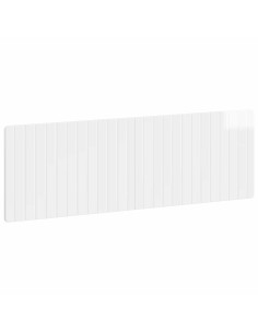 Testiera da Muro ZWOLLE Bianco Lucido Legno ingegnerizzato