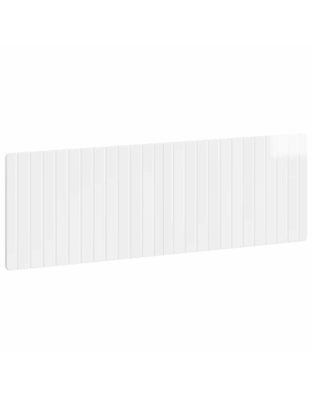 Testiera da Muro ZWOLLE Bianco Lucido Legno ingegnerizzato
