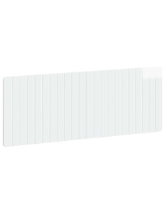 Testiera da Muro ZWOLLE Bianco Lucido Legno ingegnerizzato