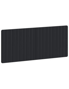 Testiera da Muro ZWOLLE Nero Legno ingegnerizzato