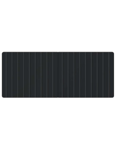 Testiera da Muro ZWOLLE Nero Legno ingegnerizzato 2