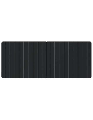 Testiera da Muro ZWOLLE Nero Legno ingegnerizzato