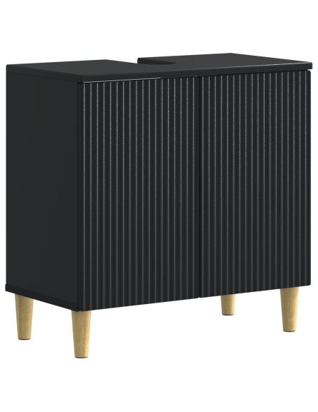 Set di Armadi da Bagno da 2 Pezzi ARNHEM Nero